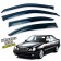 Дефлектори вікон Mercedes E-class W-210 1995-2002 Sedan накладні (DEFL) Q2